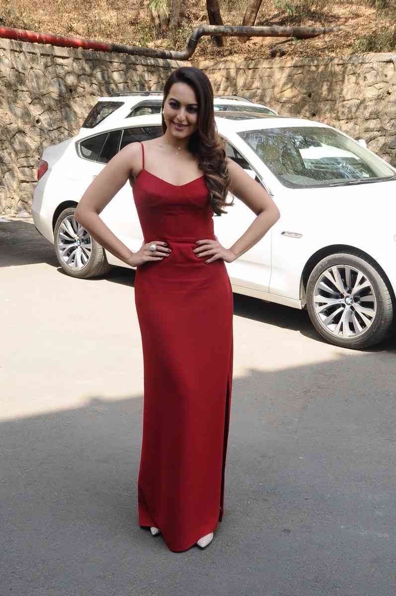 Sonakshi Sinha on Nach Baliye 8's promo shoot.