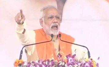 यूपी चुनाव : महाराजगंज में बोले मोदी ,यह चुनाव सपा ,बसपा ,कांग्रेस का मुक्ति चुनाव हैं Modi said in Maharajganj, this election is for freedom from SP, BSP, Congress