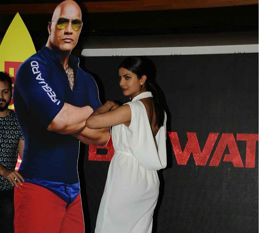 Priyanka Chopra Movie Promotion of Baywatch