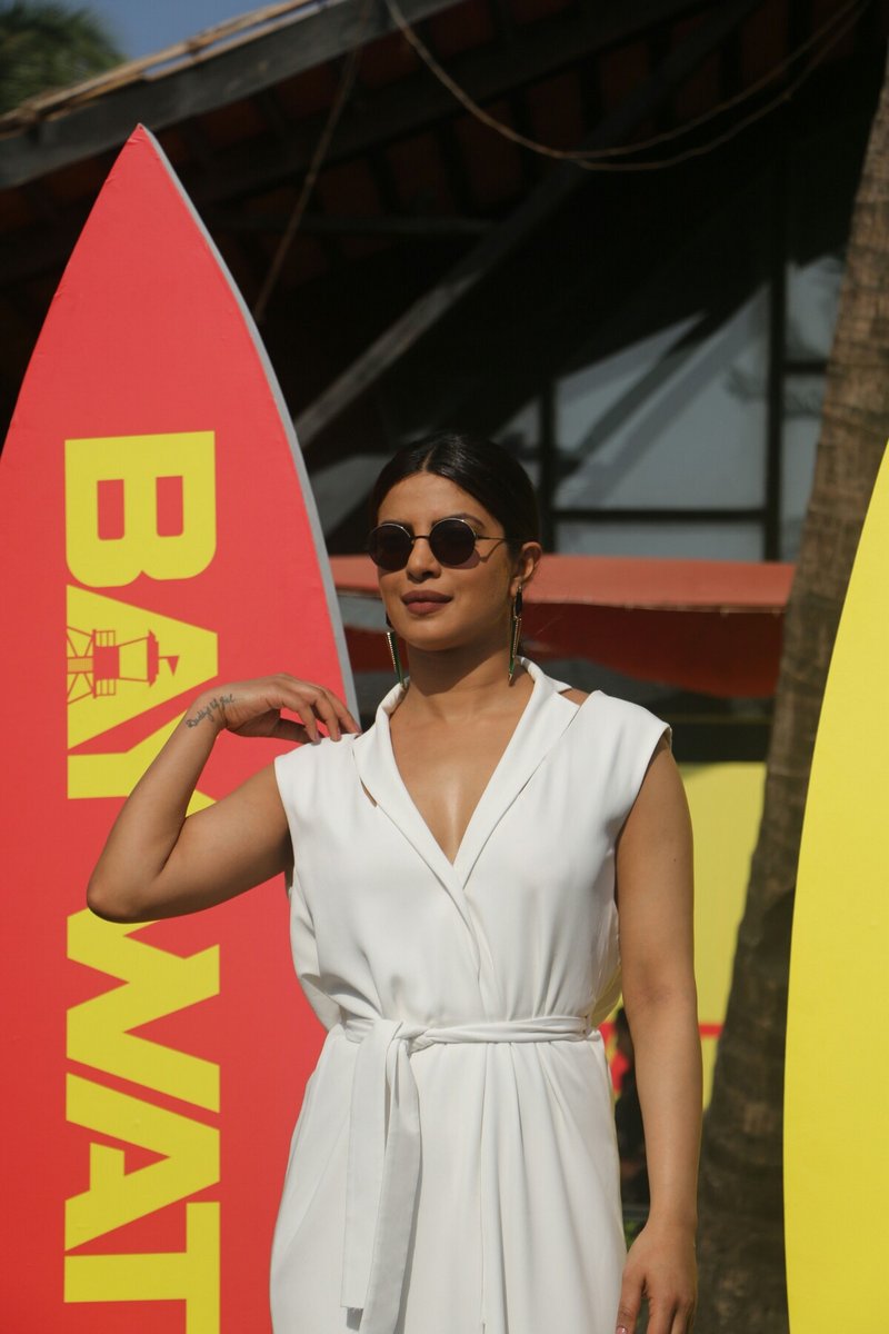 Priyanka Chopra Movie Promotion of Baywatch