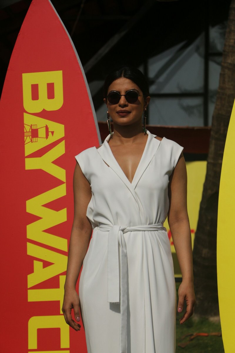 Priyanka Chopra Movie Promotion of Baywatch