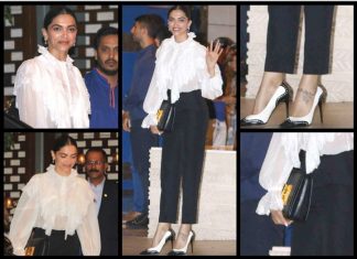 अम्बानी की पार्टी में बेहद खूबसूरत नज़र आईं दीपिका पदुकोने , देखें तस्वीरें deepika padukone looking beautiful in ambanis party