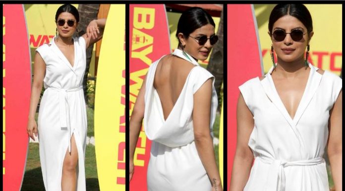 अपने हॉट अंदाज़ में प्रियंका चोपड़ा ने किया फिल्म बेवाच का प्रमोशन , देखें तस्वीरें Priyanka Chopra Movie Promotion of Baywatch