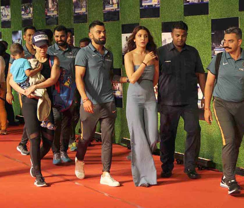 virat and anushka were together at sachin a billion dreams premiere