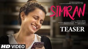 Kangna Ranaut's upcoming movie Simran teaser Launched