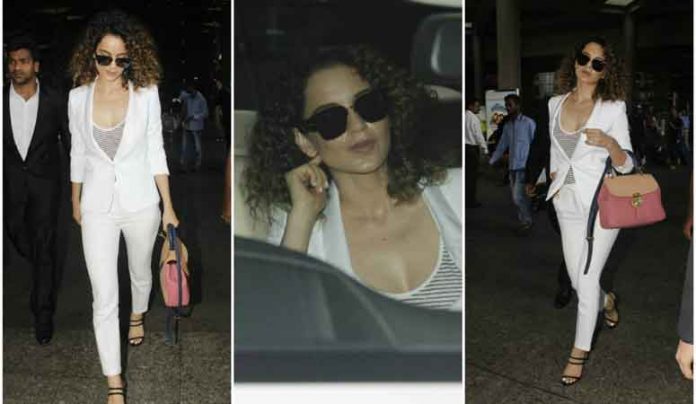 Kangana Ranaut came back to india from london