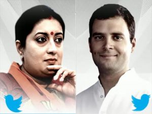 Smriti Irani thanks Rahul Gandhi