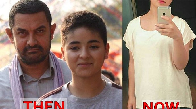 आखिर में दंगल की गीता का मेकओवर किस फिल्म के लिए किया जा रहा है dangal fame girl new makeover
