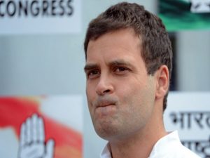 rahul gandhi tongue again slipped