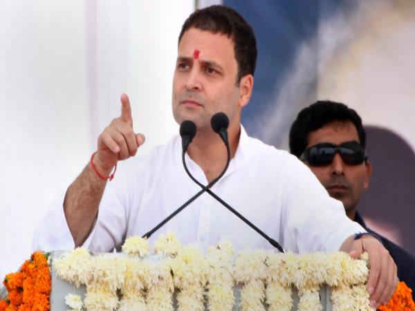 Rahul Gandhi said if Congress forms govt in Gujarat farmers debt will be waived in ten days: