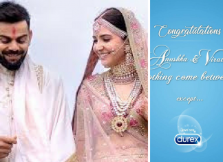 कंडोम कंपनी ने दी ऐसी बधाई कि गुस्से से लाल हुए विराट और शर्मा गई अनुष्का..