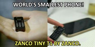 World Smallest Phone Zanco Tiny t1