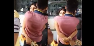 in moving train boy and girl made such a shameful act