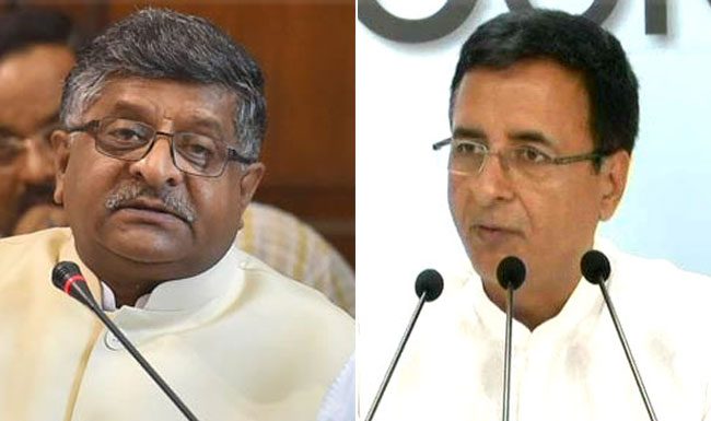 फेसबुक डेटा लीक मामले में आमने सामने बीजेपी और कांग्रेस, कांगेस नेता ने मोदी को हिटलर और रविशंकर को गोबेल्स बताया BJP and Congress face to face in Facebook data leak case