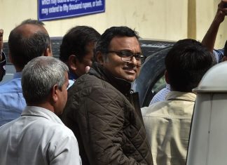 पांच दिन की सीबीआई रिमांड पर पी. चिदम्बरम के बेटे कीर्ति, जेल में मनायेगे होली P. Chidambaram's son Kirti, will celebrate Holi in jail