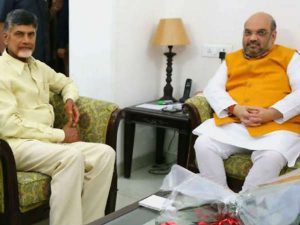 Amit Shah wrote a letter to Chandrababu Naidu