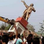 बीजेपी के आते ही त्रिपुरा में गिराई गई व्लादिमीर लेनिन की प्रतिमा, कई नेताओं के आये विवादित बयान Statue of Vladimir Lenin dropped in Tripura as soon as BJP came to power in tripura