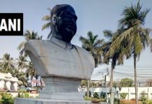 अब कोलकाता में तोड़ी गई श्यामा प्रसाद मुखर्जी की मूर्ती, पोती कालिख Now the idol of Shyama Prasad Mookerjee damaged in kolkatta