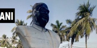 Now the idol of Shyama Prasad Mookerjee damaged in kolkatta