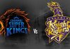 VIVO IPL 2018-CHENNAI SUPER KINGS VS KOLKATA KNIGHT RIDERS-CHENNAI BEAT KOLKATA BY 5 WICKETS.