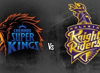 VIVO IPL 2018-CHENNAI SUPER KINGS VS KOLKATA KNIGHT RIDERS-CHENNAI BEAT KOLKATA BY 5 WICKETS.