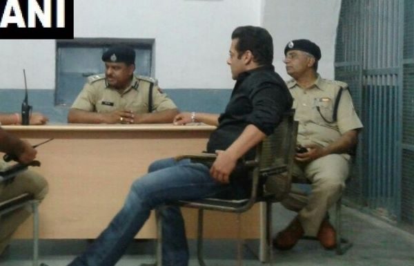 जेल में दिखा सलमान का दबंग अंदाज, सेलेबस ने दिए चौकाने वाले रिएक्शन salaman khan in jodhpur central jail