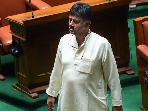 Before the Floor Test, bad news for Congress, DK Shivkumar is angry