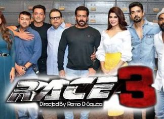 रेस 3: डायरेक्टर रेमो डिसूजा ने परफेक्ट शॉट लेने के लिए बॉबी को कराया ठंडे पानी में जंप…. Race 3: Director Remo D'Souza told Bobby to jump in cold water to take a perfect shot