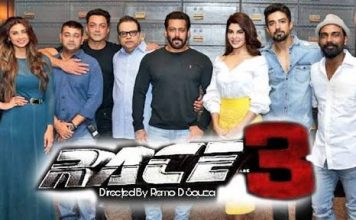 रेस 3: डायरेक्टर रेमो डिसूजा ने परफेक्ट शॉट लेने के लिए बॉबी को कराया ठंडे पानी में जंप…. Race 3: Director Remo D'Souza told Bobby to jump in cold water to take a perfect shot