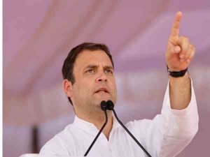 The most corrupt Chief Minister stands next to Modi: Rahul Gandhi