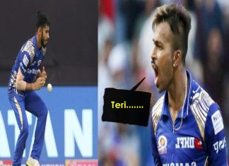 कैच छोड़ने पर हार्दिक पंड्या ने मयंक मारकंडे को दी गाली ! यहाँ देखें वीडियो