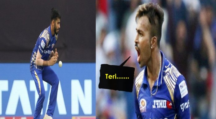 कैच छोड़ने पर हार्दिक पंड्या ने मयंक मारकंडे को दी गाली ! यहाँ देखें वीडियो
