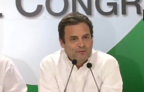 सरकार बनाने के बाद राहुल का मोदी पर बड़ा हमला, वो खुद में ही एक भ्रष्टाचार है After the formation of a government, Rahul's big attack on Modi