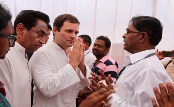 मंदसौर में बोले राहुल, कांग्रेस के आते ही दस गुना कर्ज होगा माफ़ Rahul said in Mandsaur debt of farmer will be waived