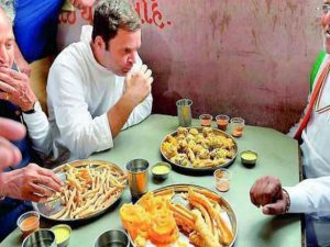 has rahul gandhi eaten non veg