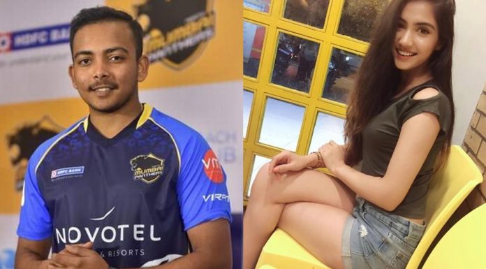 इस अभिनेत्री को डेट कर रहें पृथ्वी शॉ ?