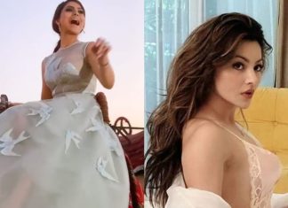 सफ़ेद गाउन में ऊंट की सवारी करती नज़र आईं Urvashi Rautela…वीडियो हुआ वायरल